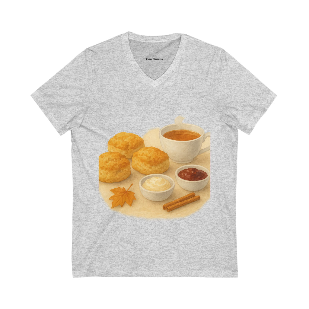 Afternoon Tea Scones T-Shirt – Cozy Autumn Tea Time Tee