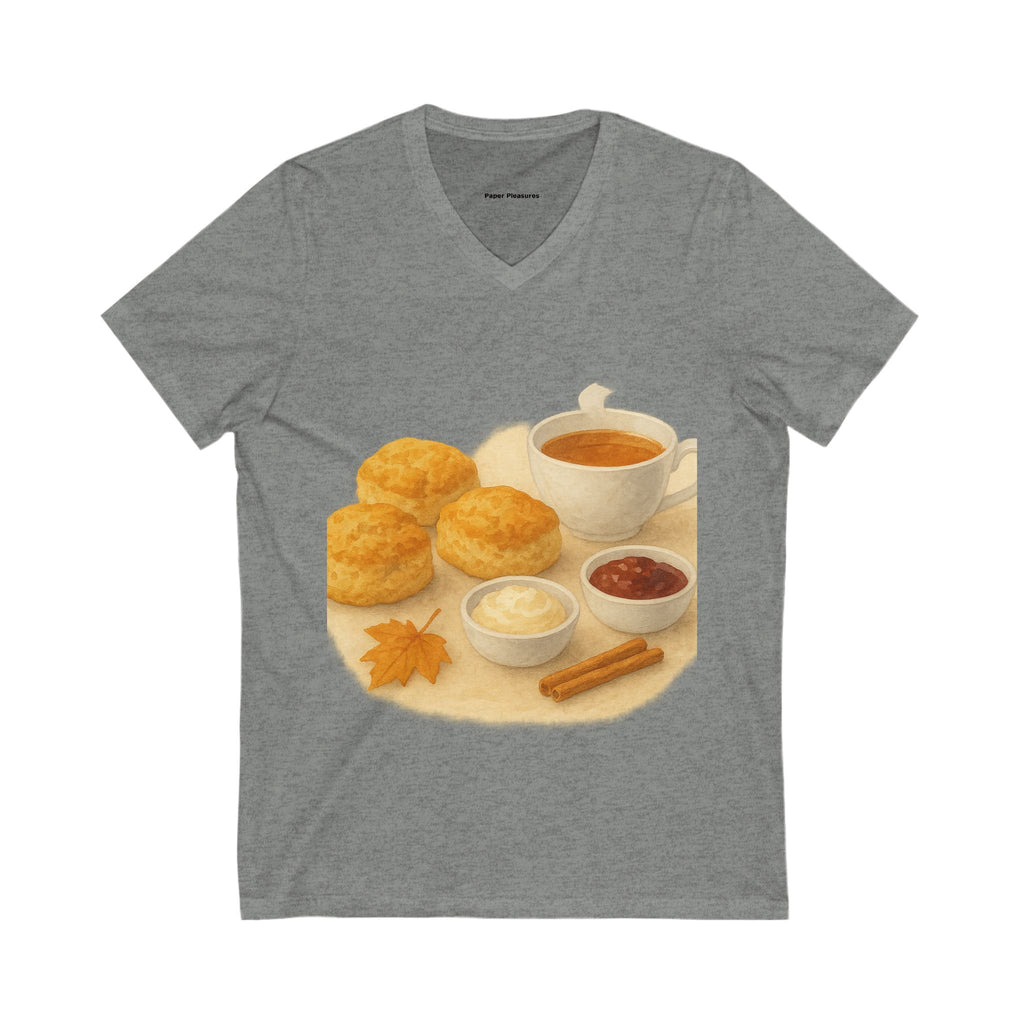 Afternoon Tea Scones T-Shirt – Cozy Autumn Tea Time Tee