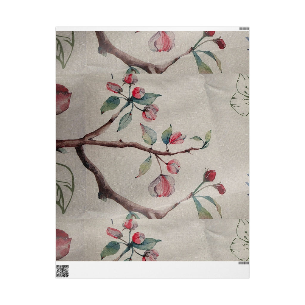 Elegant Floral Wrapping Paper | Perfect for Gifts and Celebrations