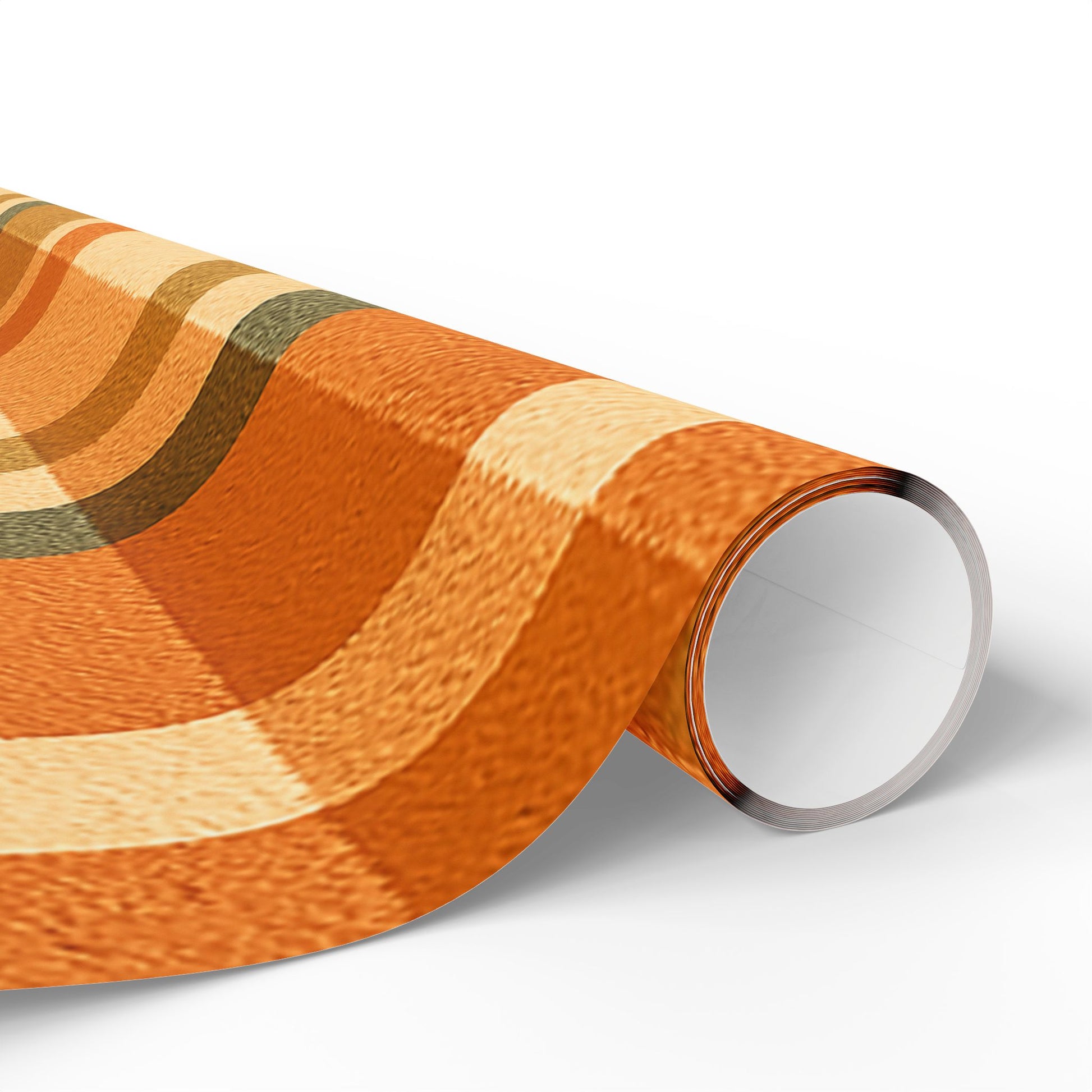 Autumn Plaid Wrapping Paper – Rustic Fall Checkered Gift Wrap for Thanksgiving and Harvest Celebrations