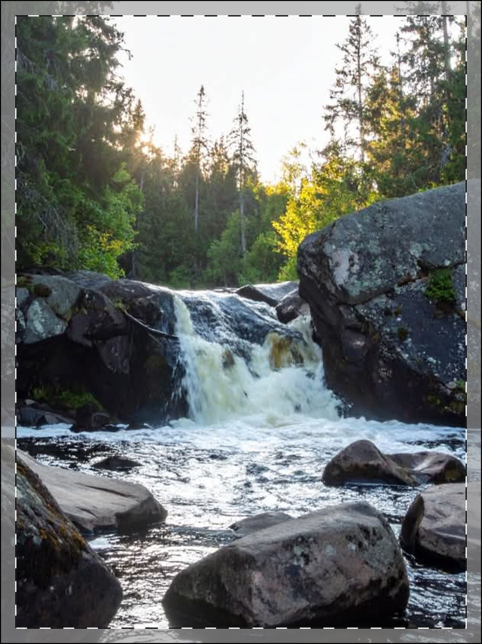 Framed Poster, Multi-Color