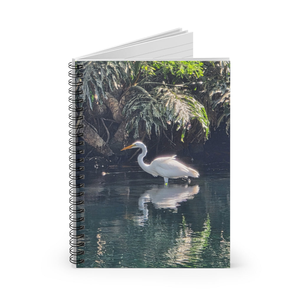 Elegant Bird Spiral Notebook - Ruled Line for Nature Lovers