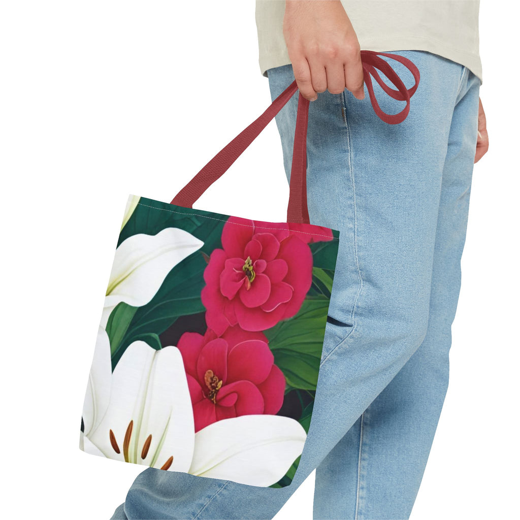 Floral Print Tote Bag - Stylish, Versatile and Perfect for Spring