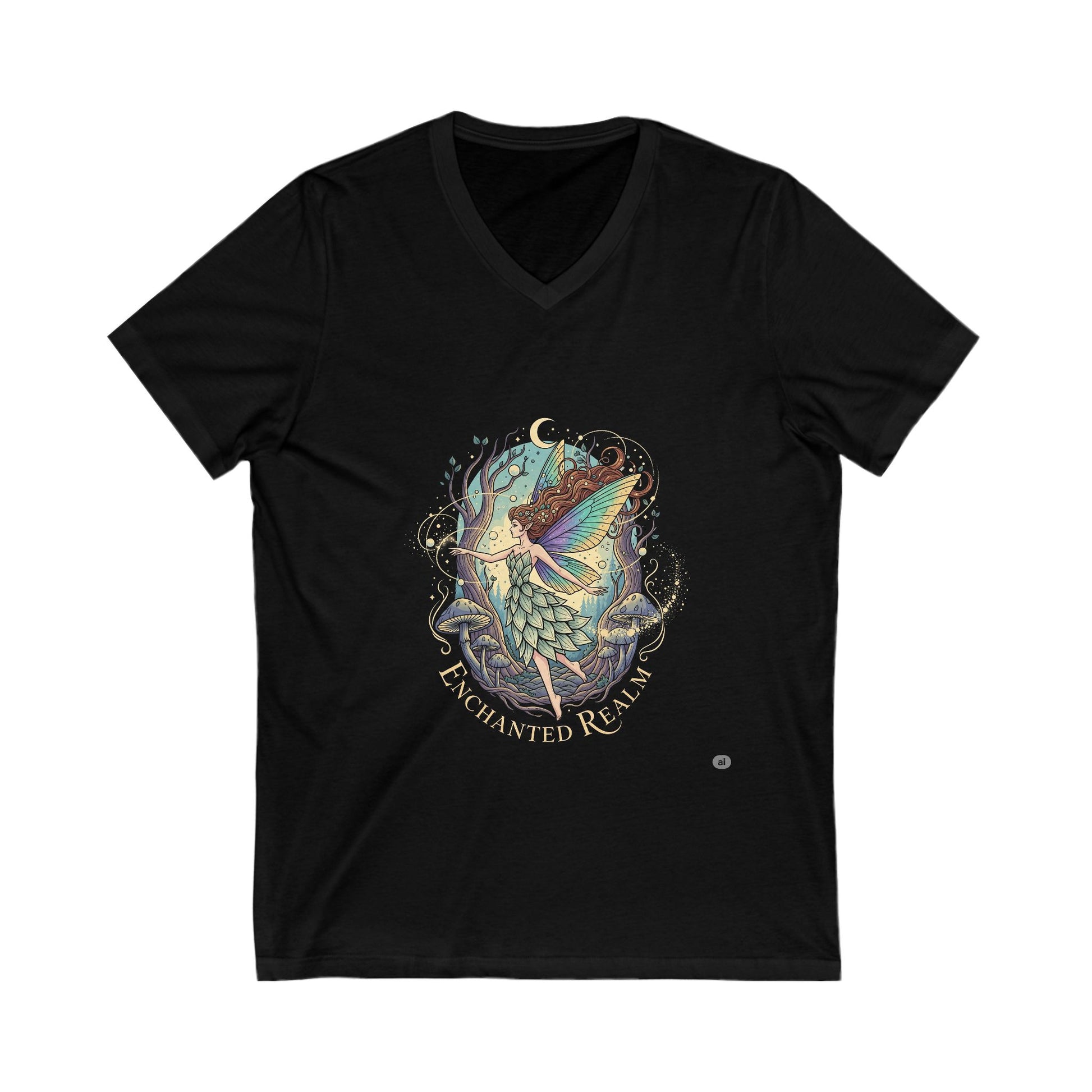 Enchanted Realm Fairy T-Shirt – Whimsical Woodland Fantasy Tee for Dreamers