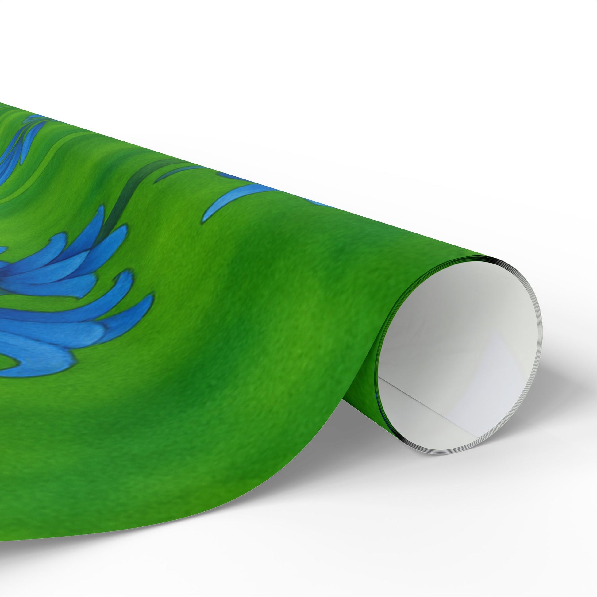 Floral Bluebells Wrapping Paper - Vibrant Gift Wrap for All Occasions