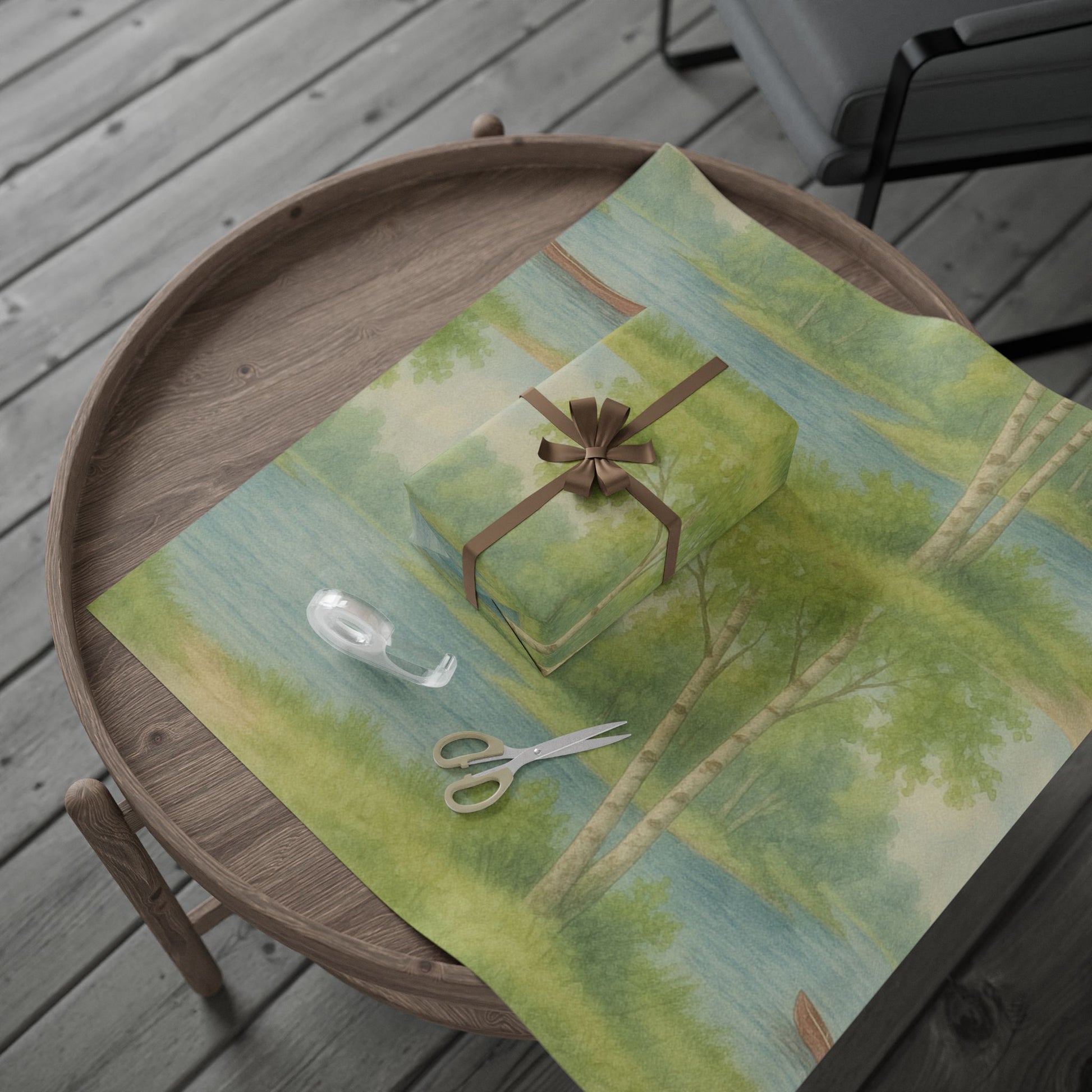 Scenic Nature Wrapping Paper - Perfect for Gifts & Celebrations