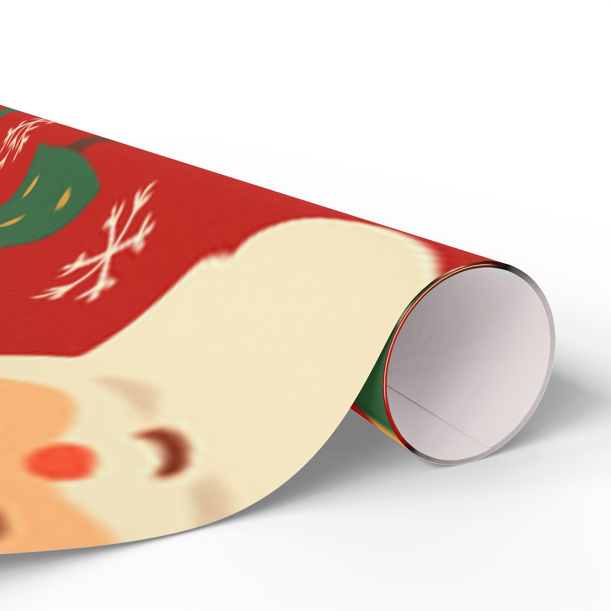 Festive Santa & Holiday Cheer Wrapping Paper – Bright Christmas Gift Wrap
