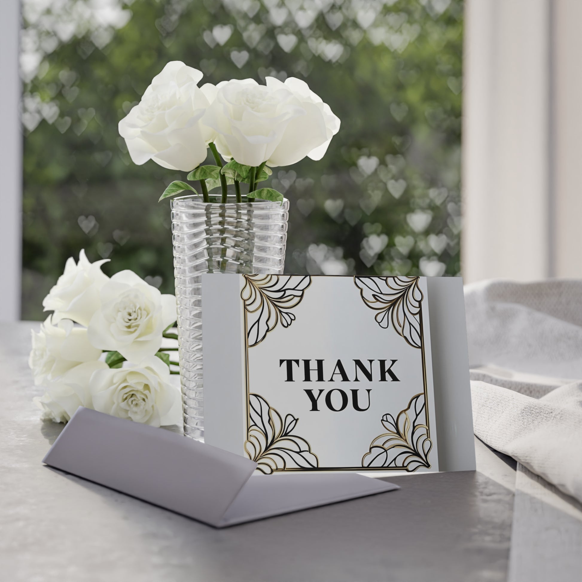 Elegant Thank You  Cards - One-Sided Print