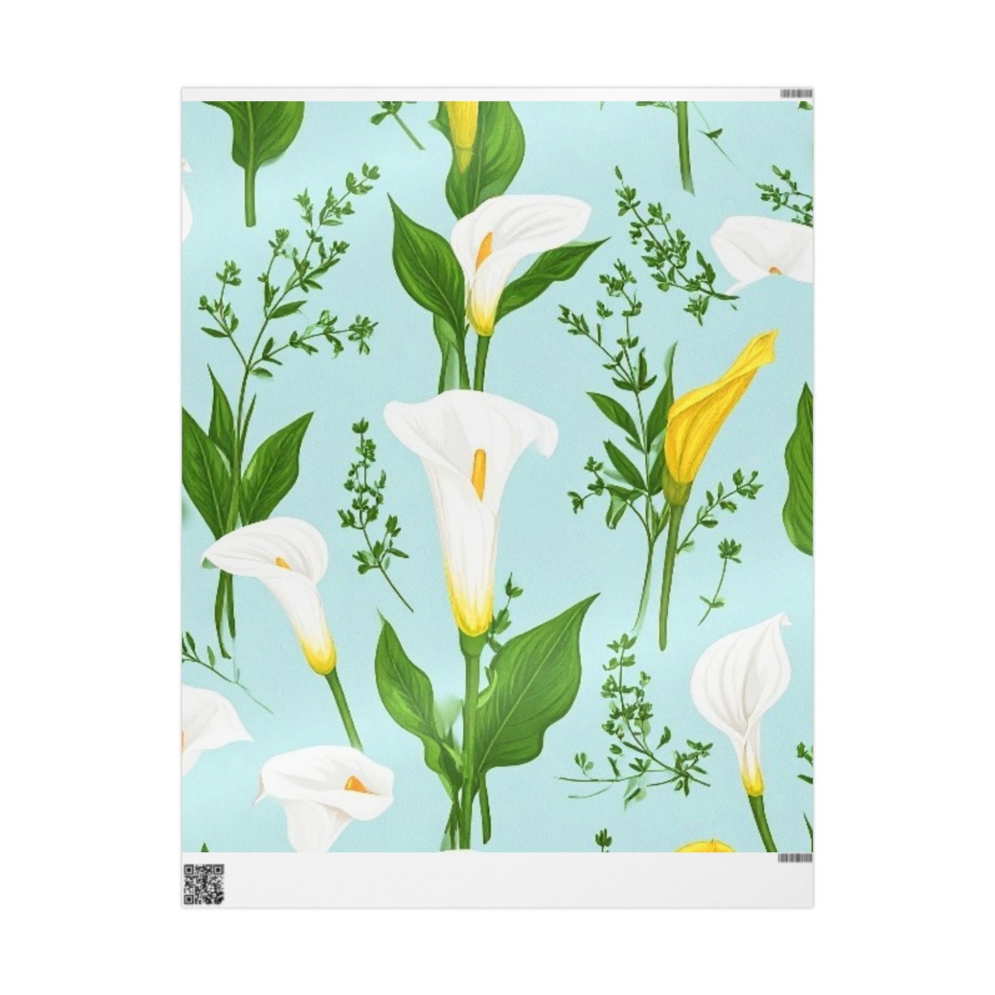 Elegant Floral Wrapping Paper for Special Occasions