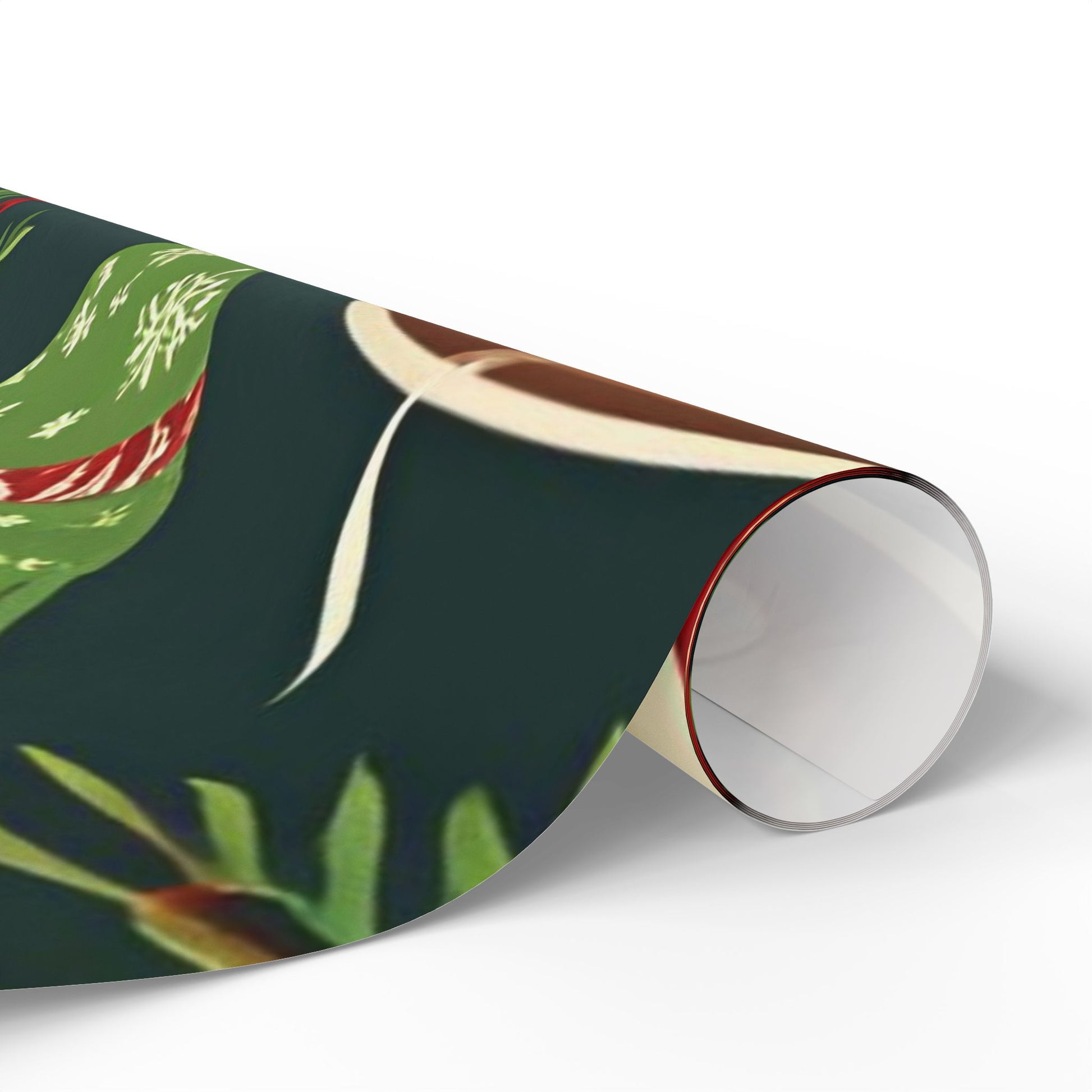 Holiday Mittens & Hot Cocoa Wrapping Paper – Festive Christmas Gift Wrap with Red Mugs