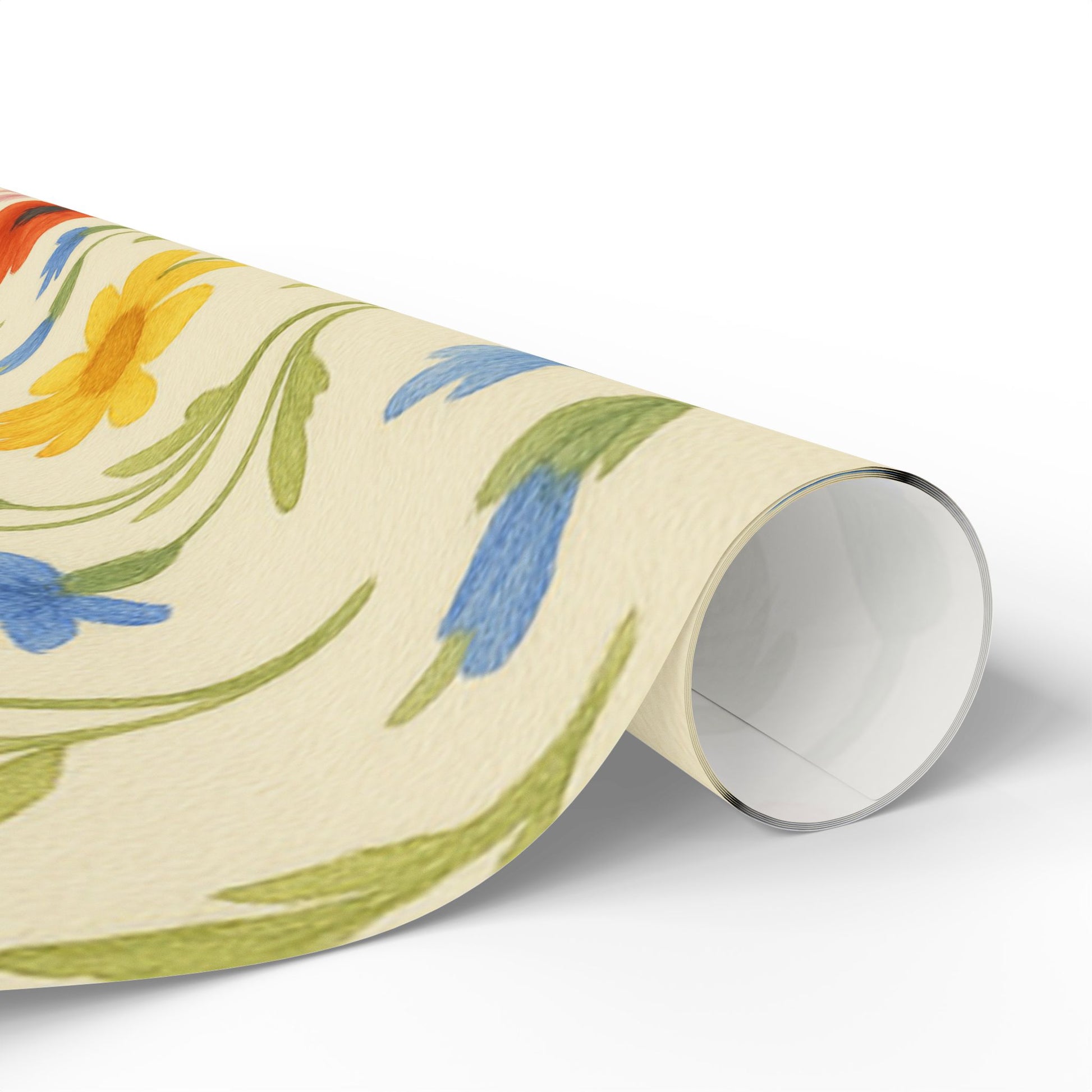 Floral Wrapping Paper Roll - Bright & Cheerful Gift Wrap for All Occasions
