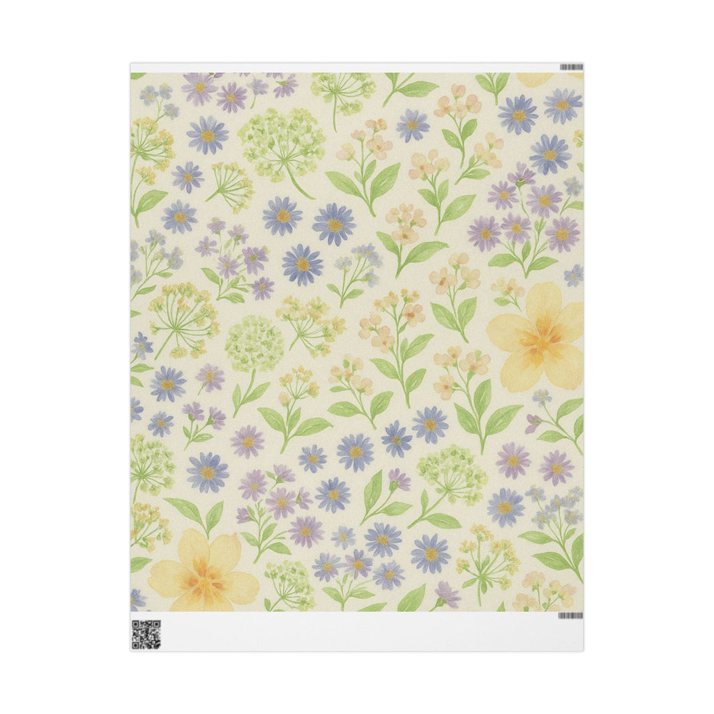 Floral Wrapping Paper - Elegant Flower Design for All Occasions