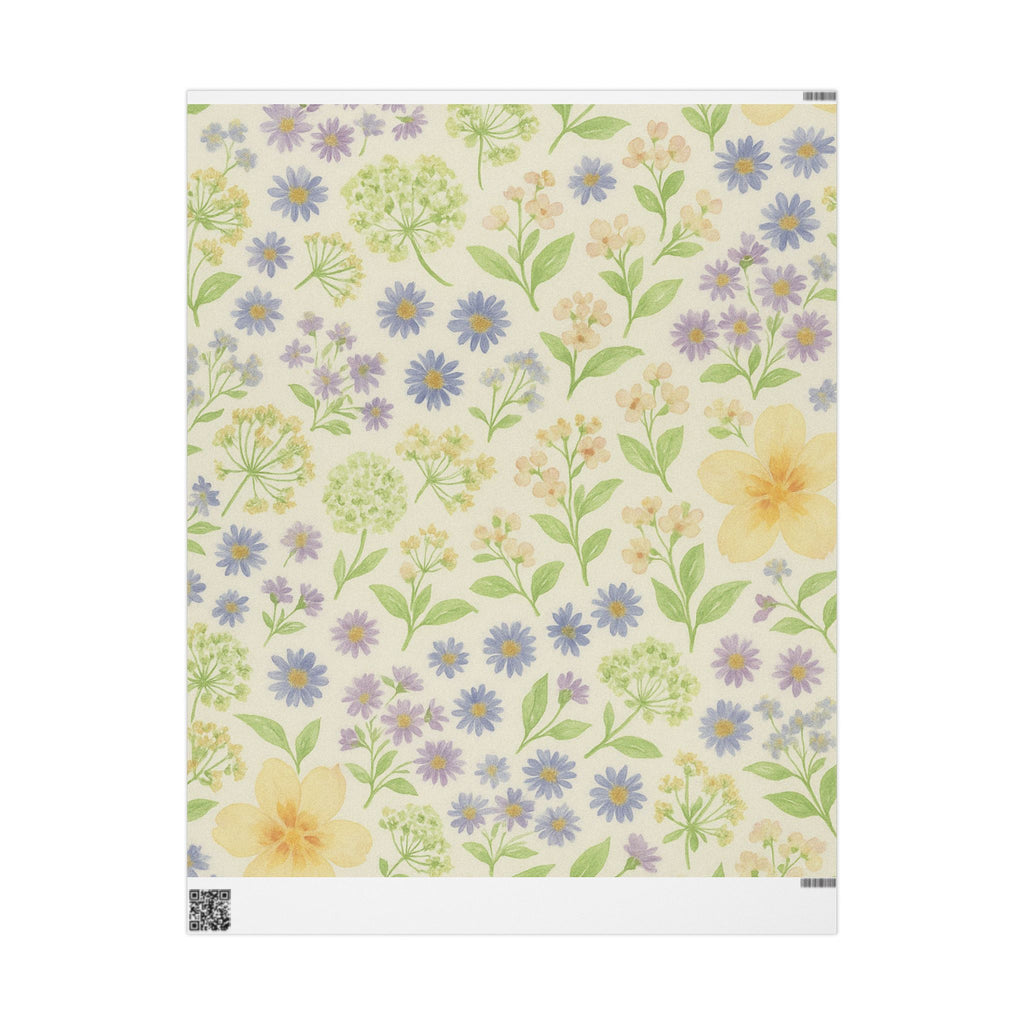 Floral Wrapping Paper - Elegant Flower Design for All Occasions