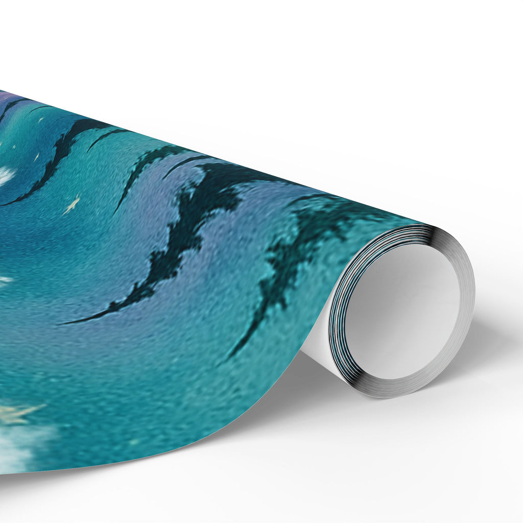 Artistic Wrapping Paper Set, Nature-Inspired Gift Wrap for Holidays, Birthday, Eco-Friendly Present Decor