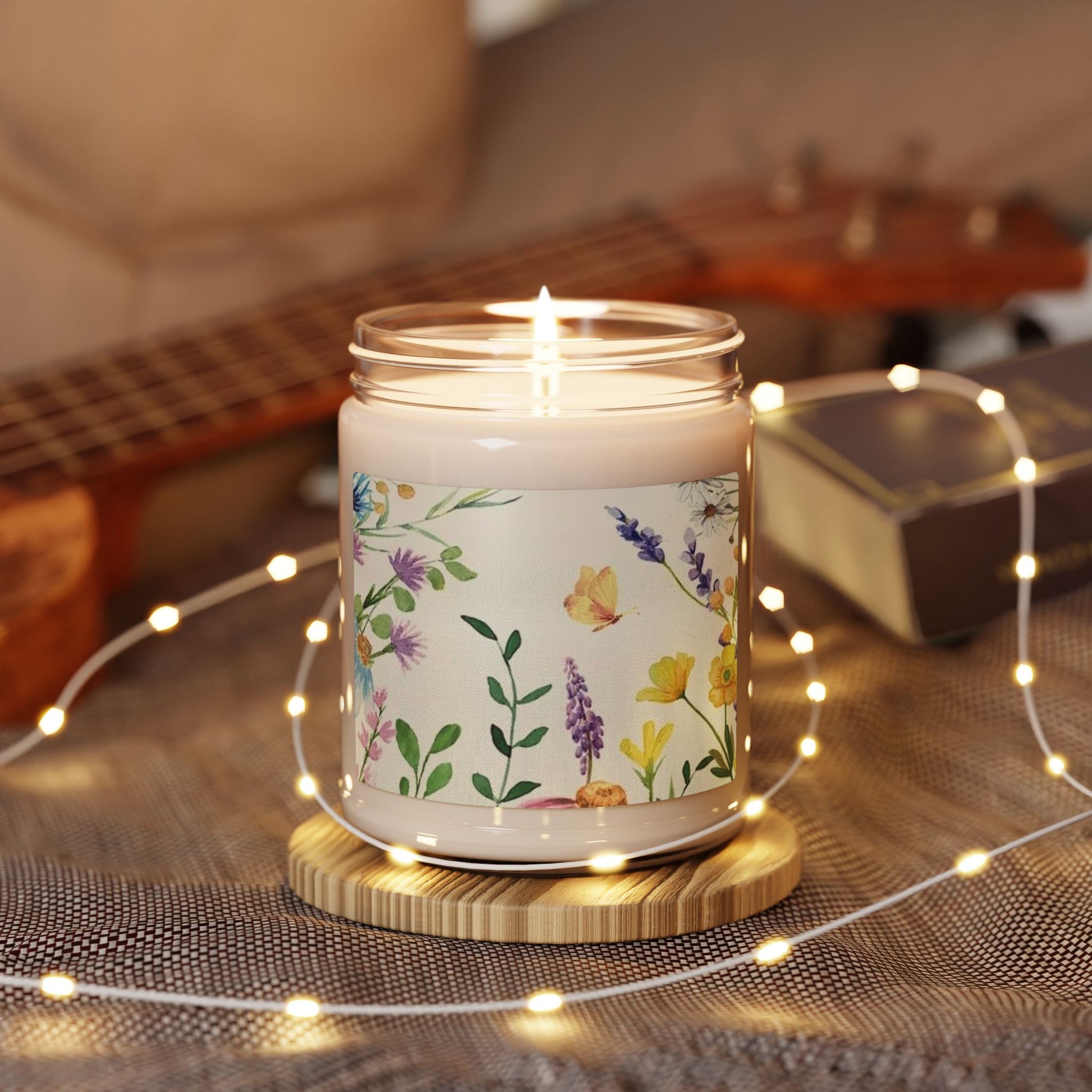 Gentle Spring Scented Soy Candle, 9oz
