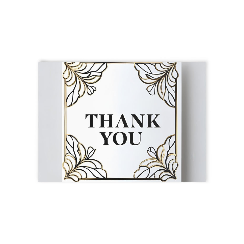 Elegant Thank You  Cards - One-Sided Print