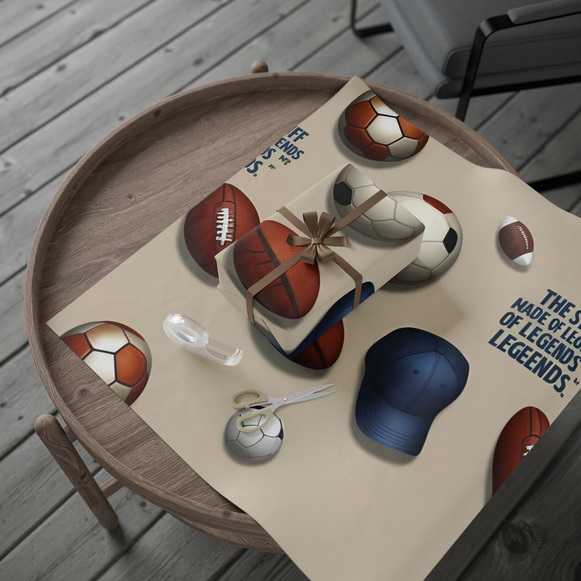 The Sports Man Wrapping Papers