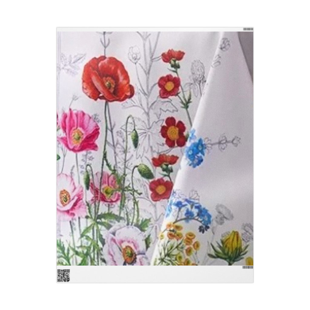 Floral Art Wrapping Paper - Beautiful Gift Wrap for All Occasions