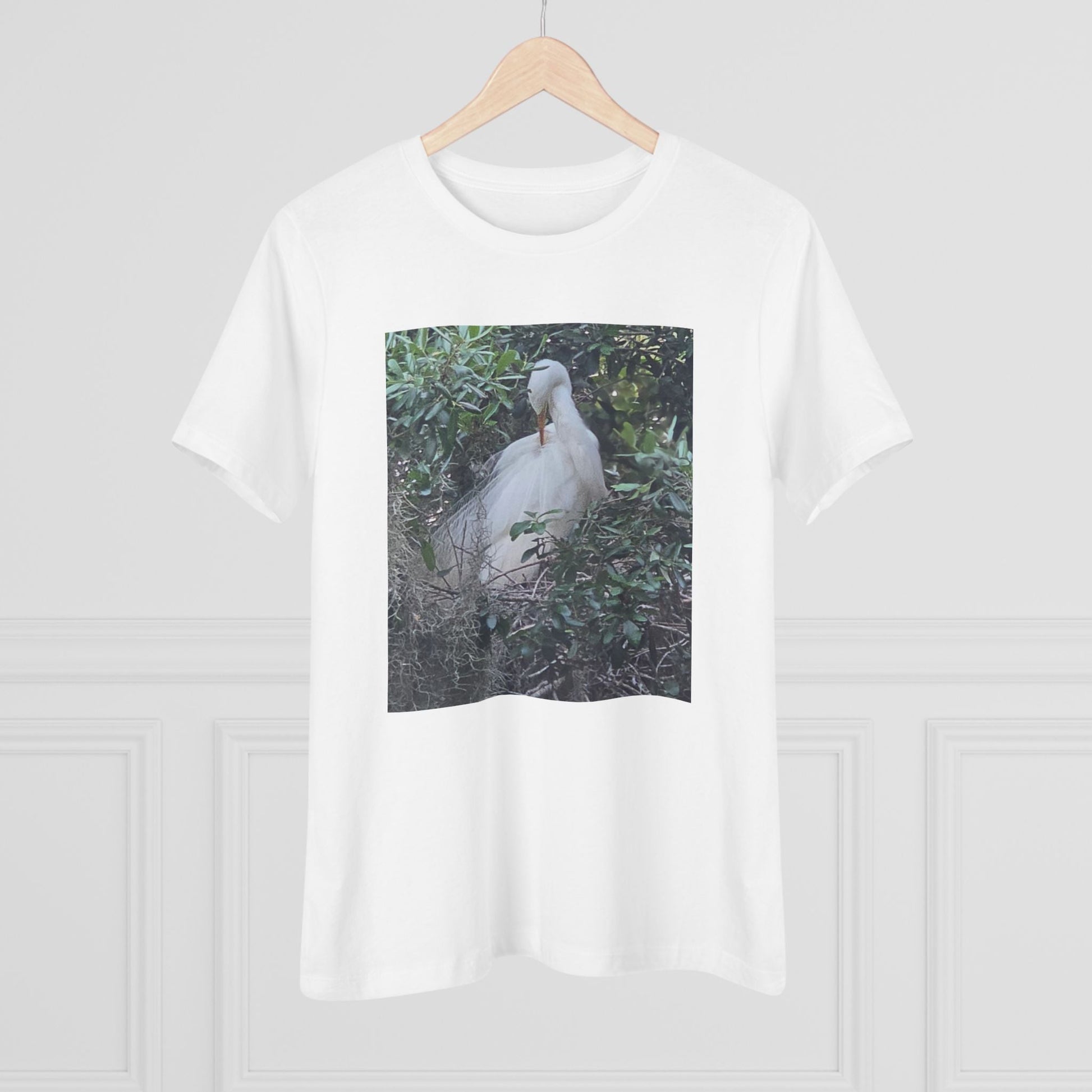 Mother Egret Women's Cotton Tee