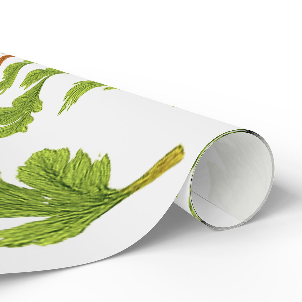 Nature-Inspired Wrapping Paper, Eco-Friendly Gift Wrap, Botanical Print, Perfect for Holidays, Birthdays, and Special Occasions