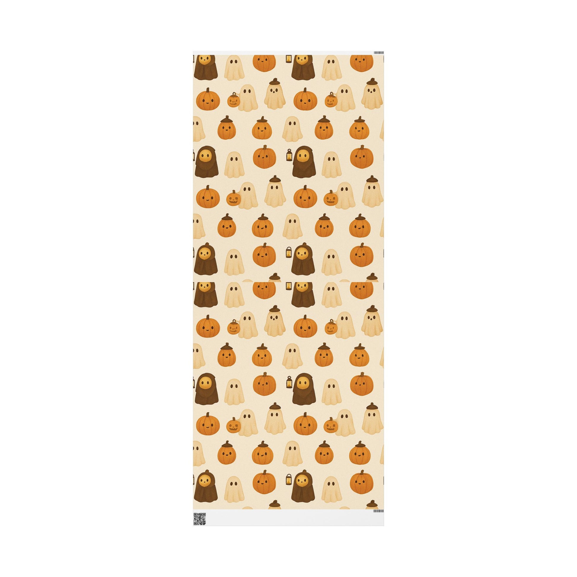 Halloween Enchanted Companions Wrapping Paper, Fall Party Supplies, Eco-Friendly Packaging