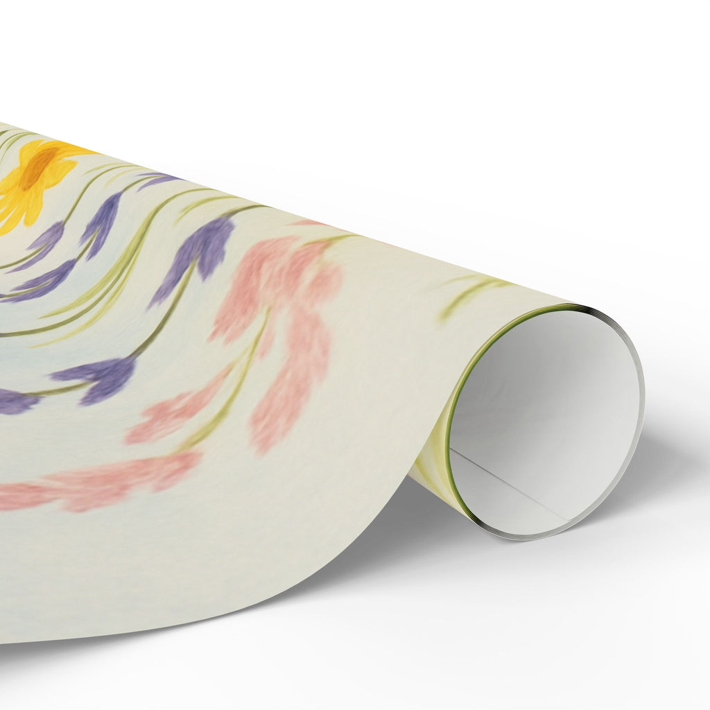 Floral Wrapping Paper - Vibrant Botanical Gift Wrap for Birthdays and Celebrations