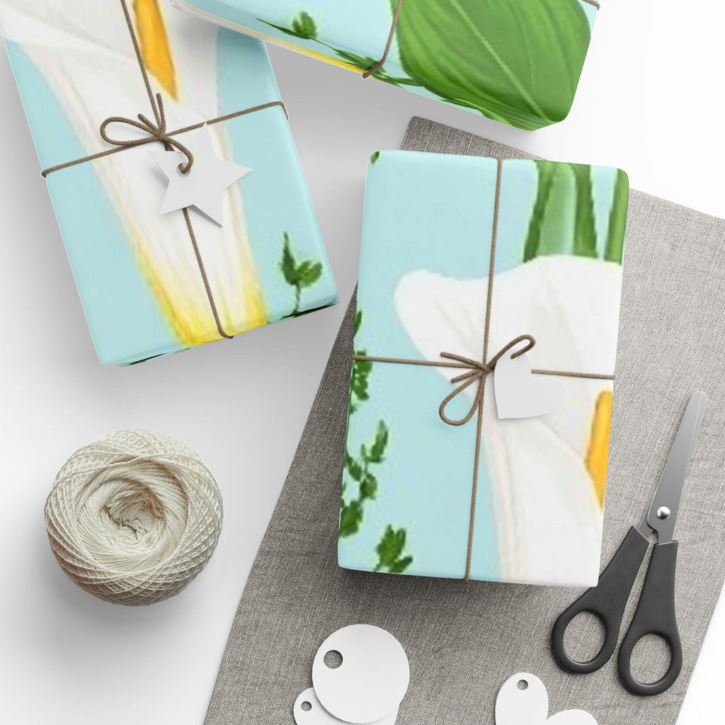 Elegant Floral Wrapping Paper for Special Occasions