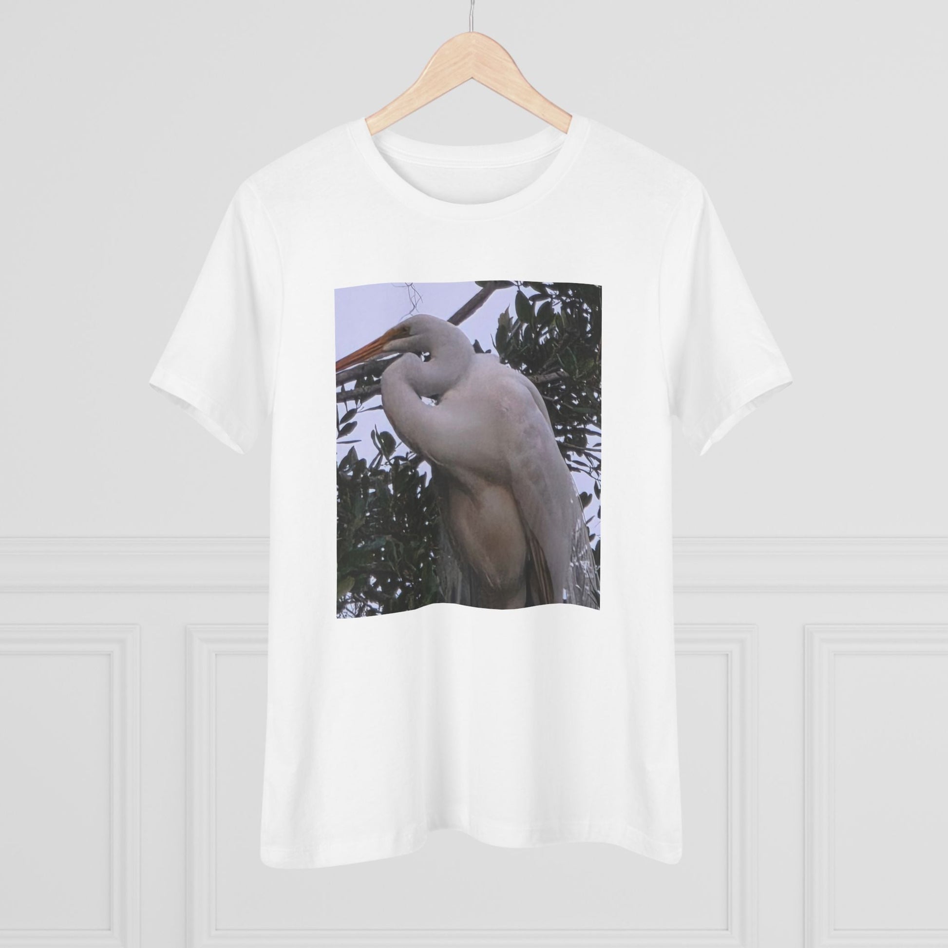 Father Egret Women's Cotton Tee