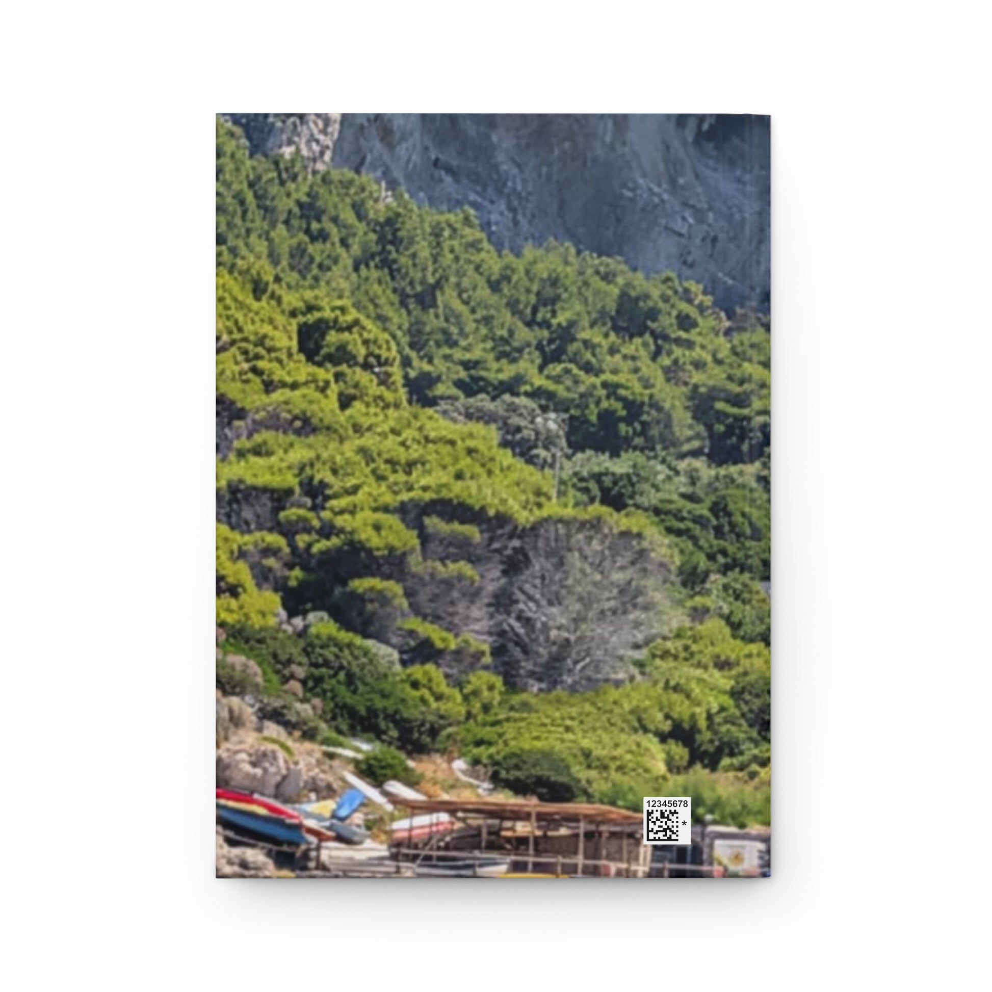 Mountain Cliff & Green Forest Hardcover Journal – Nature Writing Notebook - Writing Journal,  Eco-Friendly Notebook