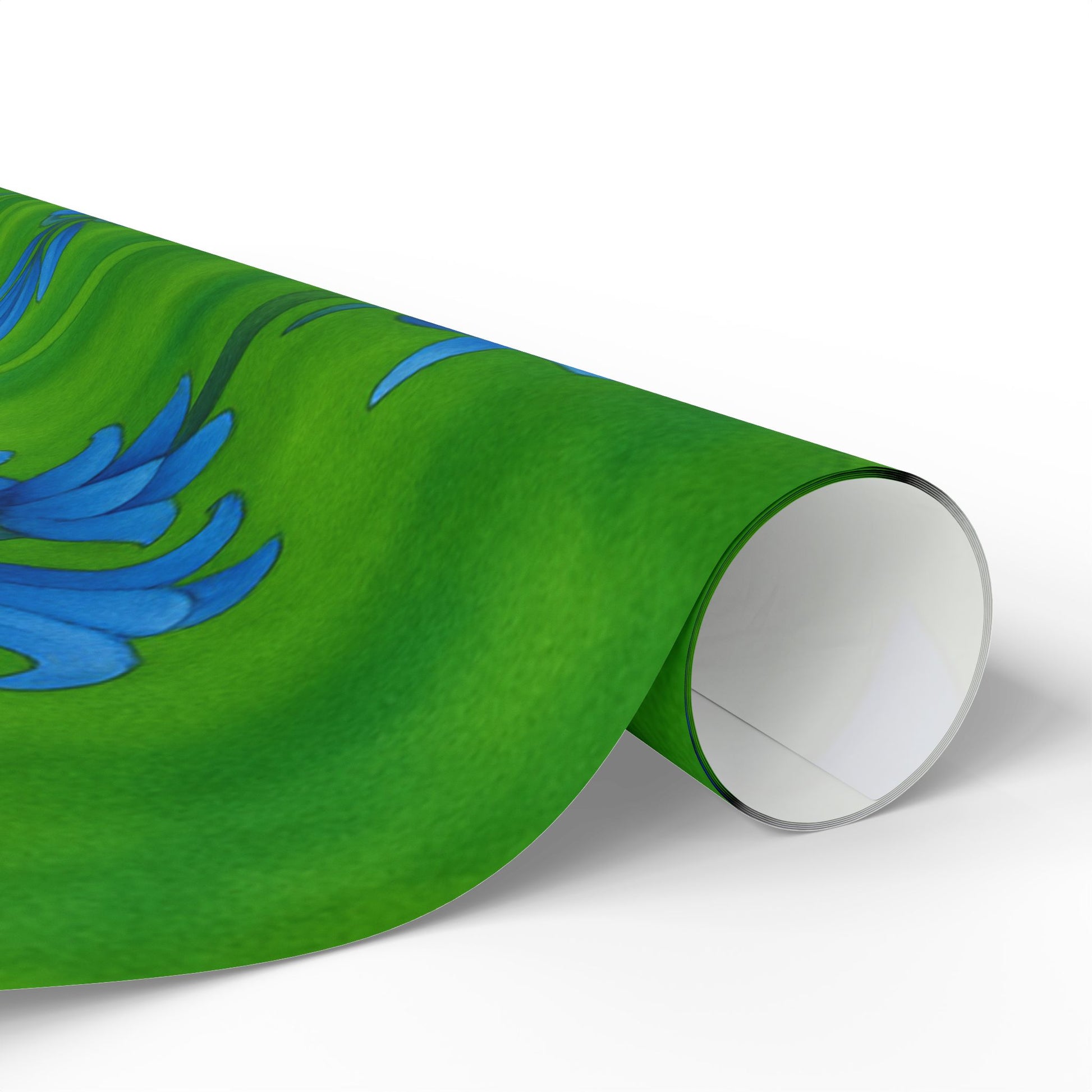 Floral Bluebells Wrapping Paper - Vibrant Gift Wrap for All Occasions