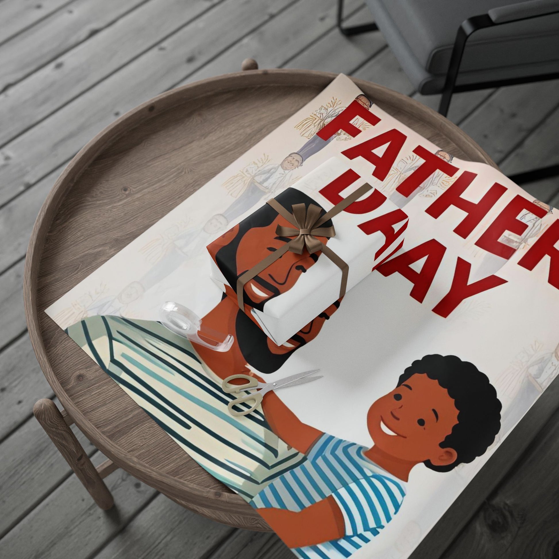 Father's Day Wrapping Paper