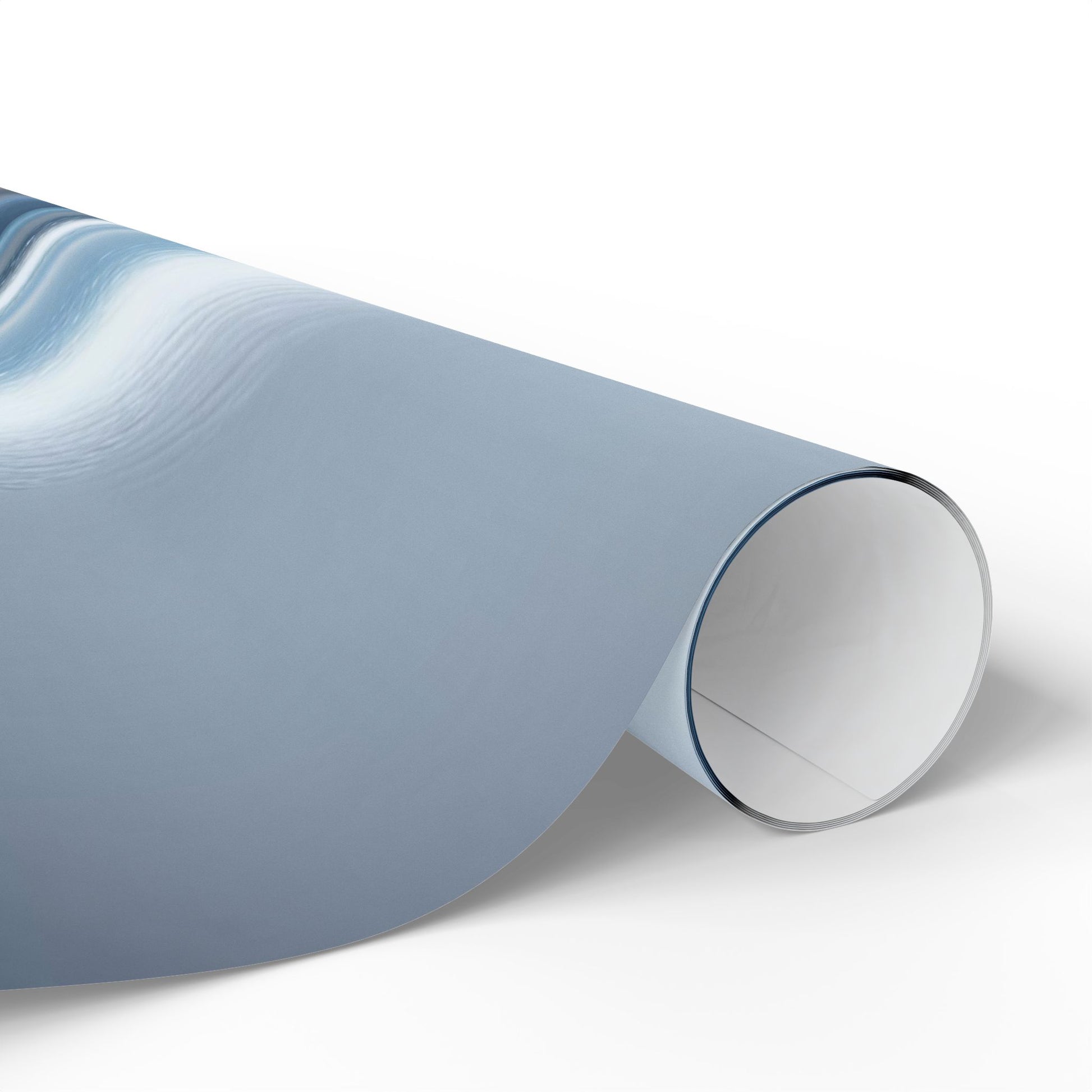 Elegant Blue Satin Wrapping Paper | Luxurious Gift Wrap for All Occasions, Birthday, Wedding, Bridal Shower, Holiday