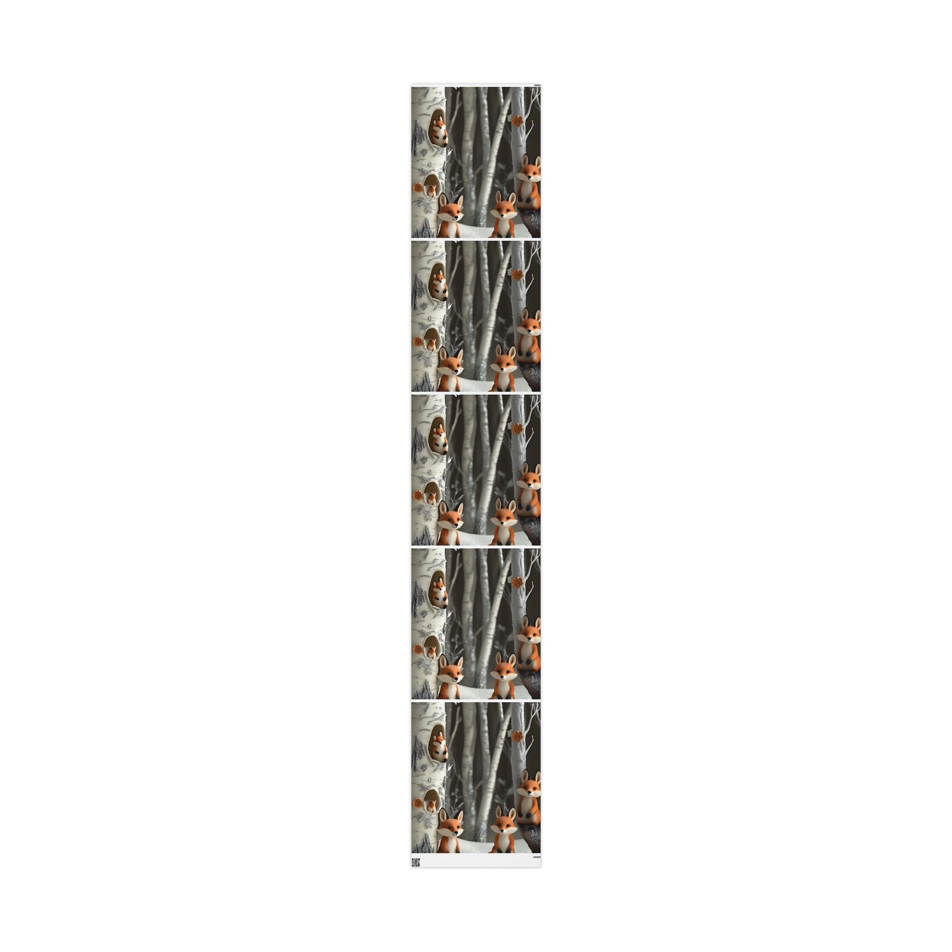 Wrapping Papers - Charlie the Whimsical Fox and his Family