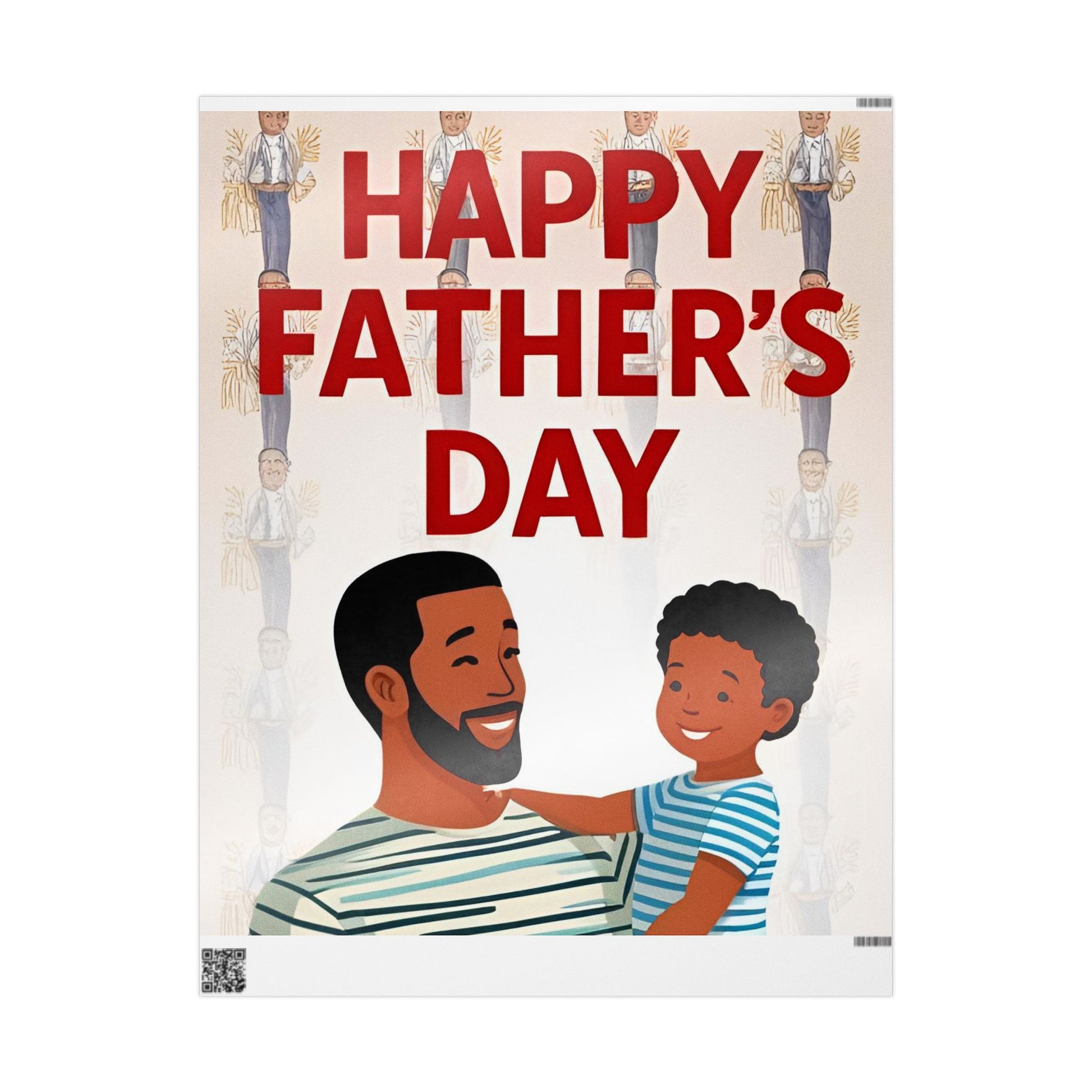 Father's Day Wrapping Paper