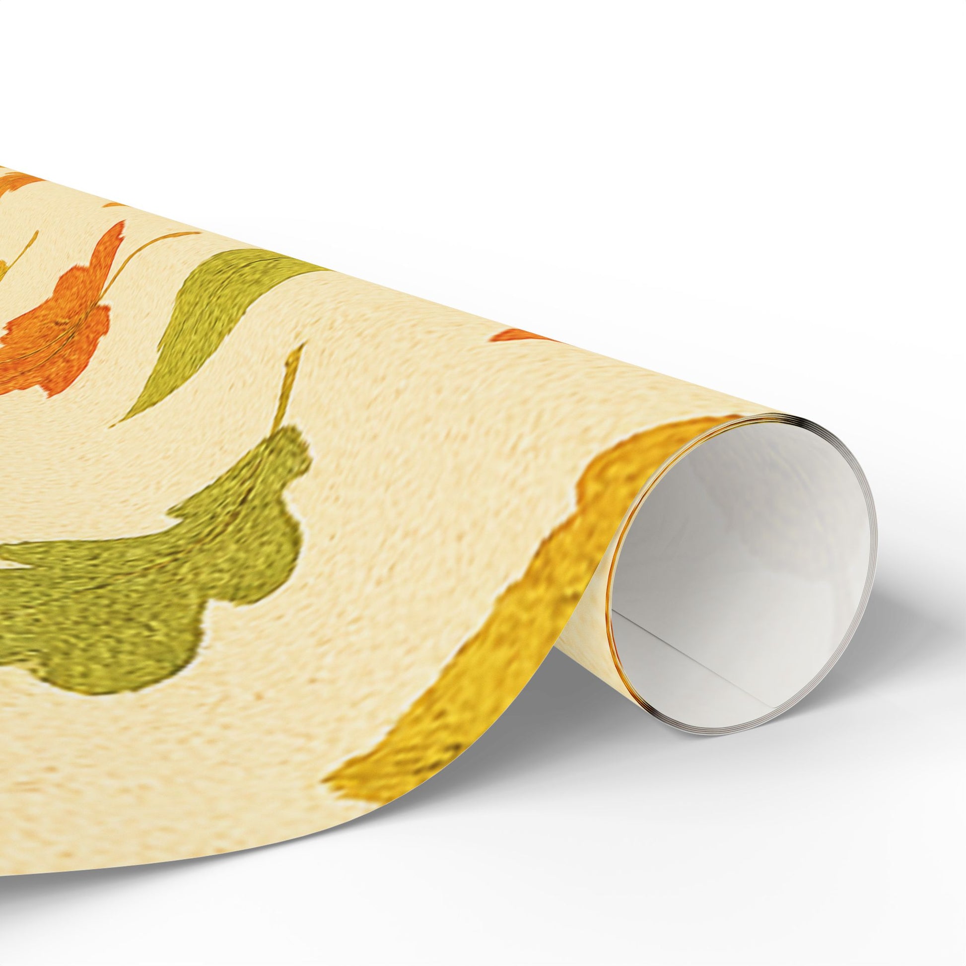 Autumn Leaf Wrapping Paper - Festive Gift Wrap for Fall Celebrations, Unique Birthday, Thanksgiving, Holiday Decor, Seasonal Crafts