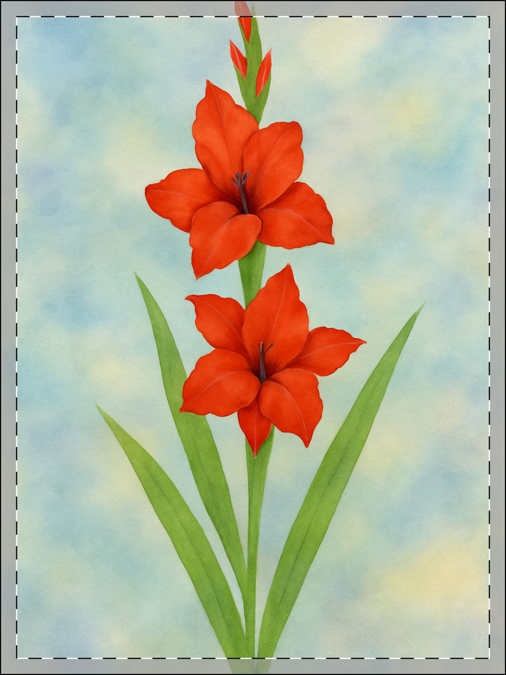 Framed Poster, Multi-Color