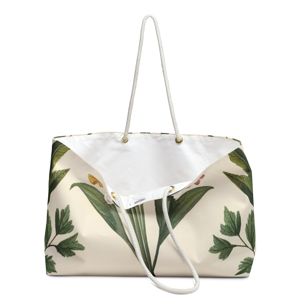 Botanical Breeze Floral Weekender Bag - Perfect for Travel & Outdoor Getaways