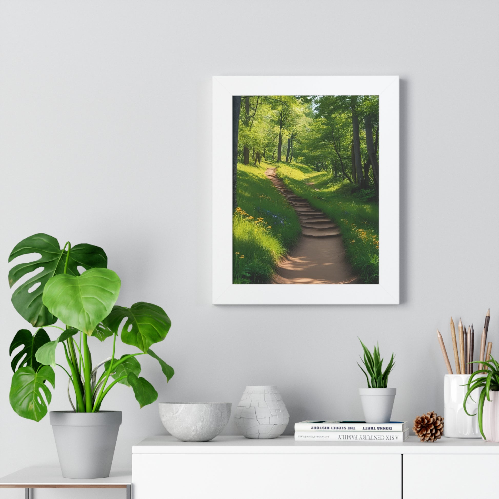 Framed Vertical Poster