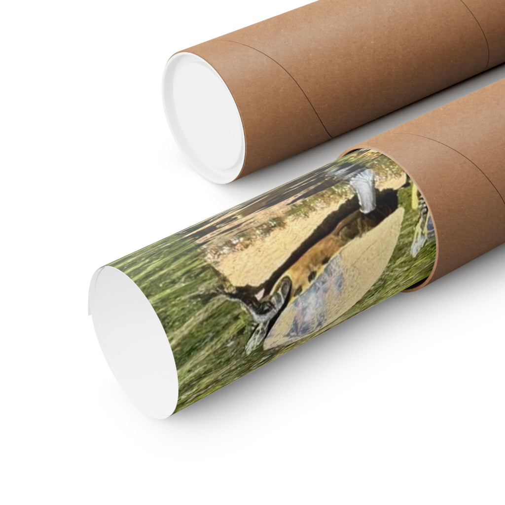 Serene Turtle Matte Vertical Poster - Nature Decor for Animal Lovers