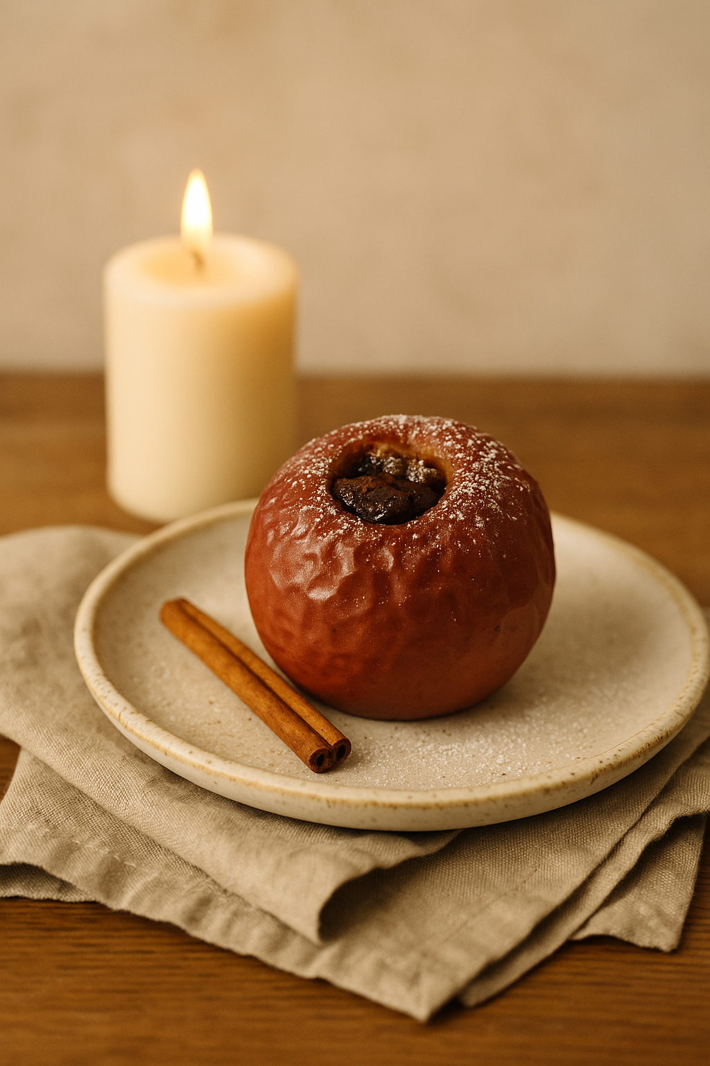 Whole Baked Cinnamon Apples – Printable Recipe Card (Digital Download)